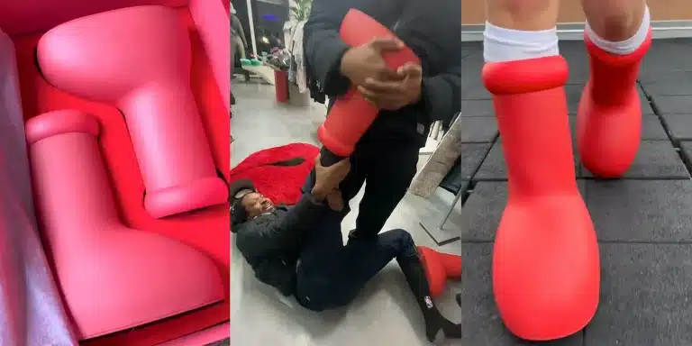 Momentul viral când un bărbat încearcă să-și scoată încălțămintea de 350 de euro. Pantofii, pur și simplu, s-au blocat/ The Daily Dot