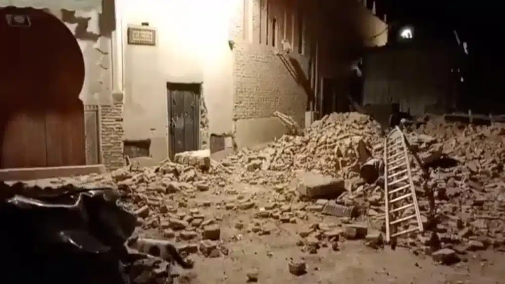 Un cutremur puternic a zguduit centrul Marocului