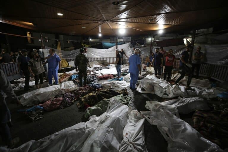 Atac asupra unui spital din Gaza
